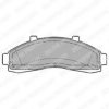 DELPHI LP1625 Brake Pad Set, disc brake